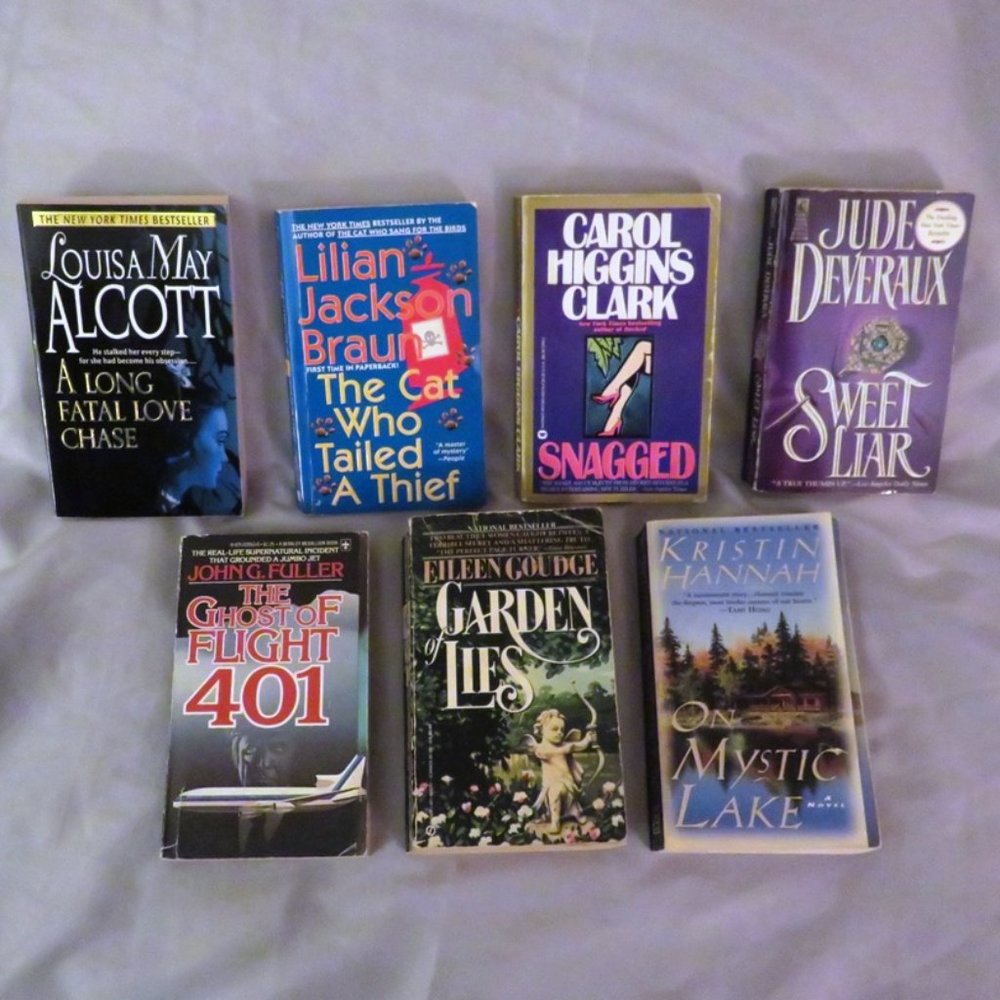 Paperback Bundle -- 6 Books for $8 (NOTE: "MYSTIC LAKE" IS NO LONGER AVAILABLE)